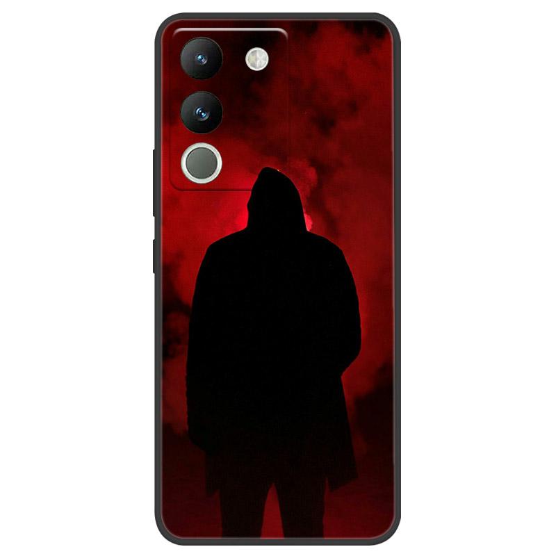 Чехол для VIVO V29E V2317 Защитный чехол для камеры Для телефона VIVO Y200 5G Мягкий силиконовый TPU Задняя крышка V2307 Ударопрочный Fundas