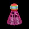 6Pcs Plastic Badminton Ball Sports Badminton Trainer Durable Colorful Badminton Shuttlecocks