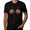 Coconut Bra Tshirt Holiday Casual Short Sleeve Top
