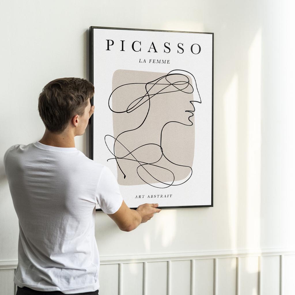 Plakat pablo picasso portret twarz