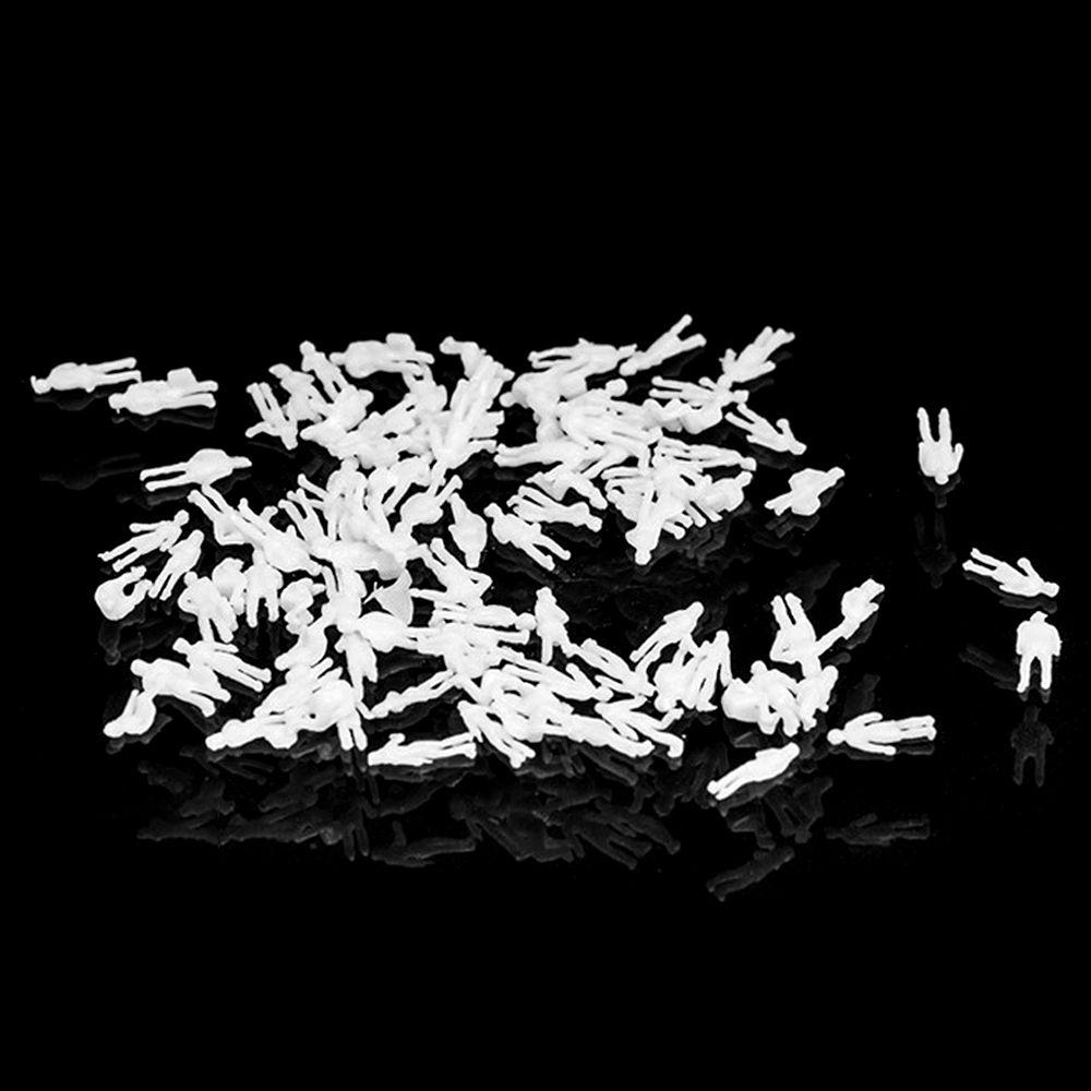 Hnadmade Multi-Style Pose Architectural Models Scale Model White Miniature Figures People Figures