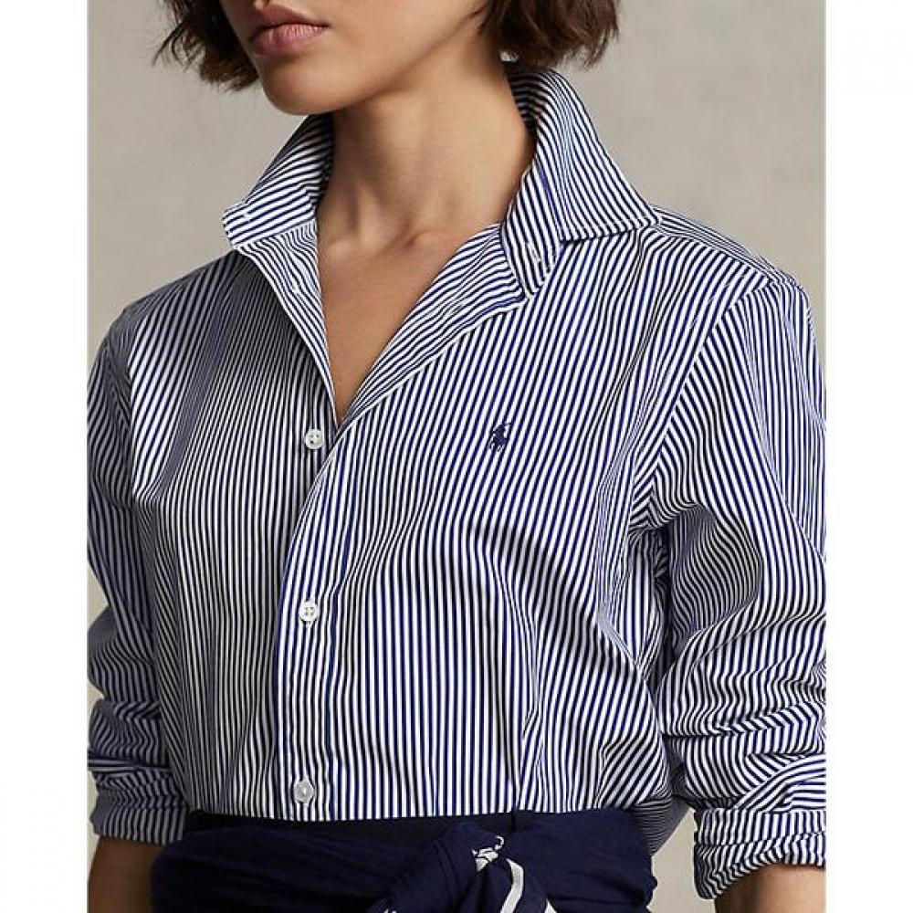 Polo Ralph Lauren Женская полосатая хлопковая рубашка  wmpoShtndo20331100