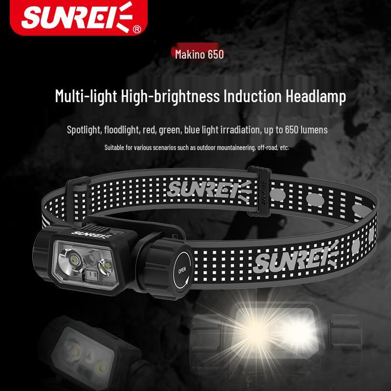 Sanlix Muye 650 Сверхъяркий перезаряжаемый налобный фонарь