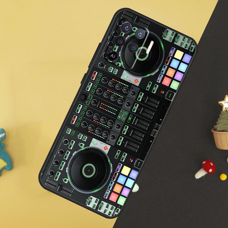 Кейс-микшер DJ-контроллер для электронной музыки для Oppo A60 A80 A40 A15 A16 A17 A57 A94 A74 A54 A76 A96 A18 A38 A58 A78 A98 A5 A6 Pro