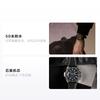 Casio Серия EDIFICE Модные Деловые Классические Трехглазые Восьмиугольный Циферблат Кварцевые Кожаный Ремешок Мужские Часы Черный Циферблат EFB-680BL-1AVUPR