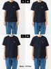 Beams S/S TEE BMS Logo Basic T-Shirt Navy Large 11041321803