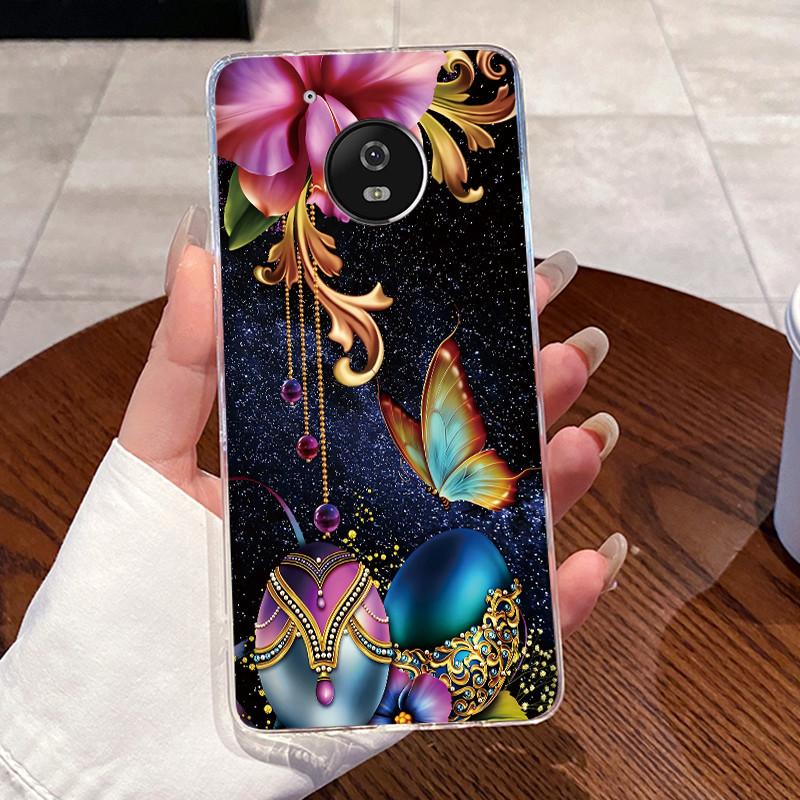 Case For Motorola Moto G5/Moto G5 Plus/Moto X 2017/Moto G5S/Moto G5S Plus Clear Silicone Soft TPU Cover Cute Cat Protective Case