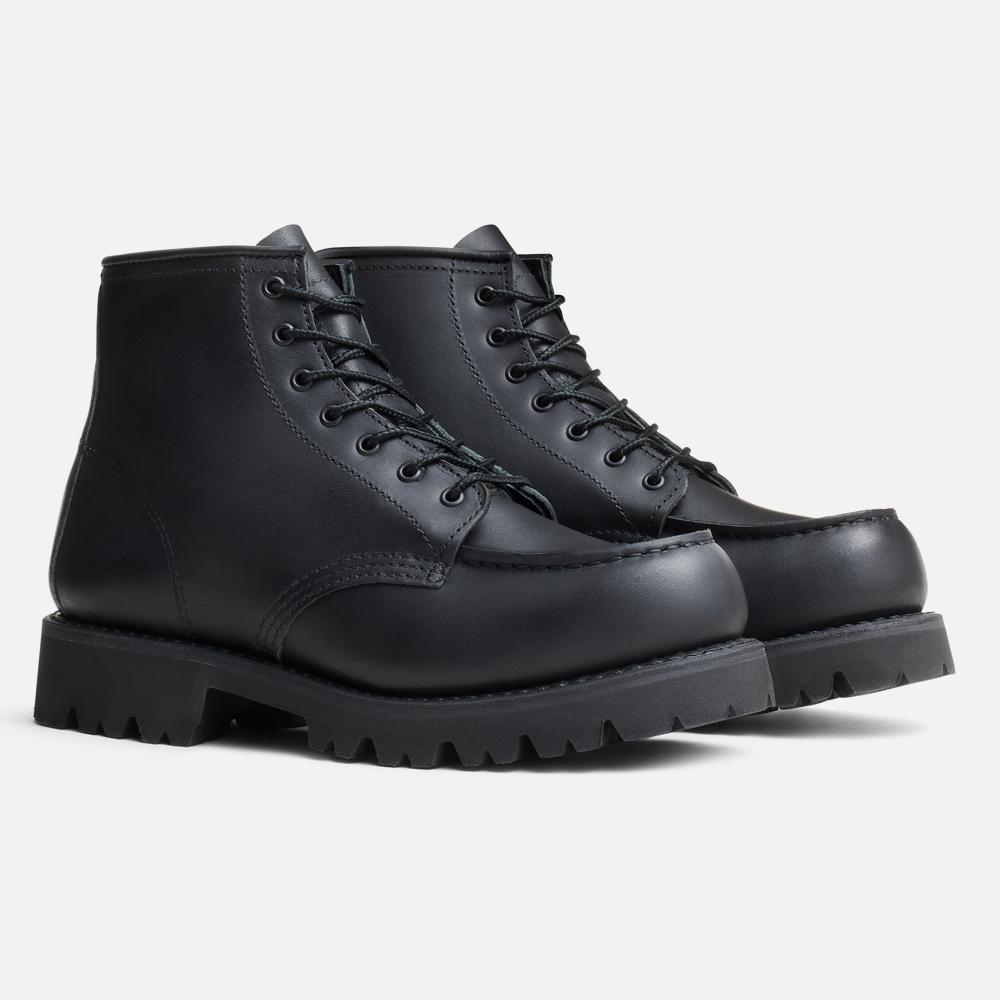 Redwing (Women'S) 6-Inch Porter Moc Toe 3497 - Black Boundary