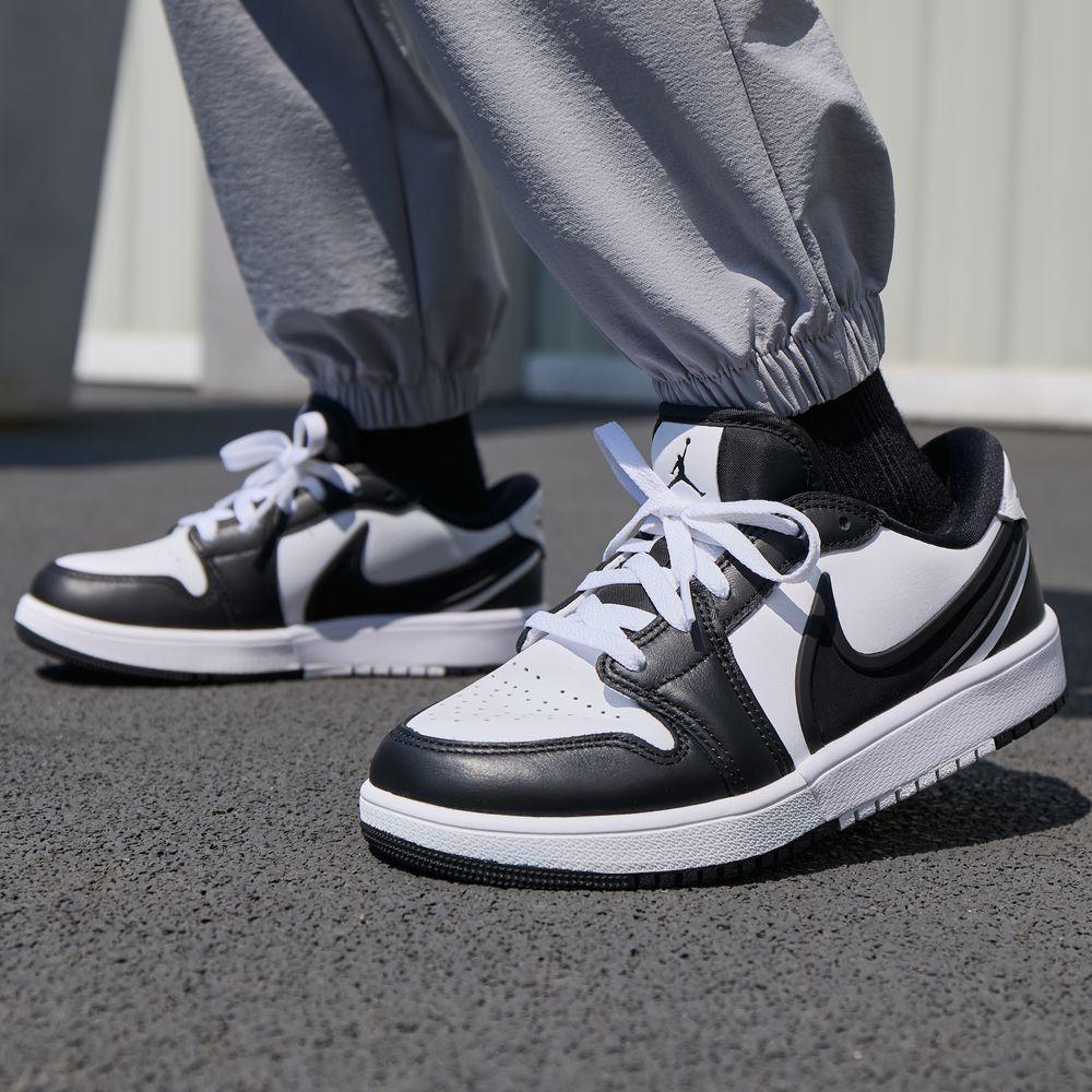 Air Jordan 1 Low RM EasyOn GS 'Black White'