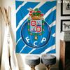 FC Porto Wall Tapestry Aesthetic Wall Hanging Printed Fabric Blanket Decorative Tapestries for Bedroom Living Room Home Decor