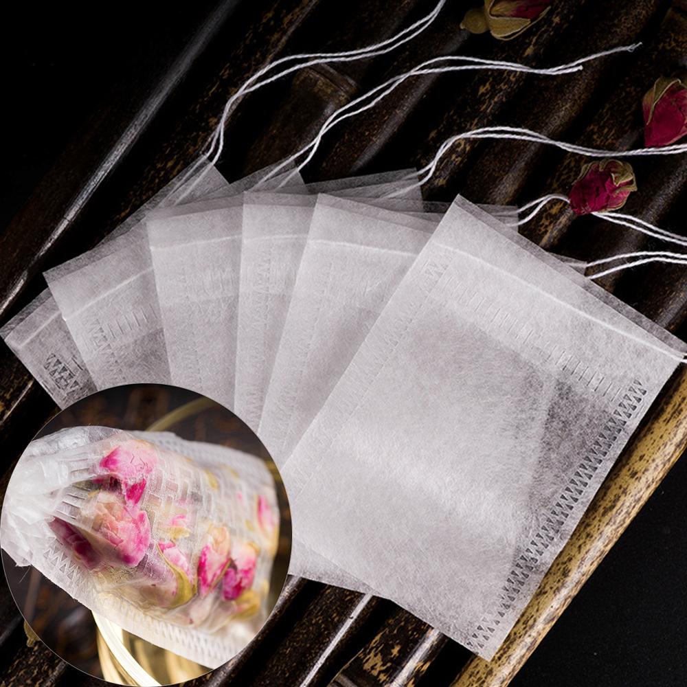Seal Filter Empty Corn Fiber Tea Bags Storage Container Scented Tea Pouch Spice Filters