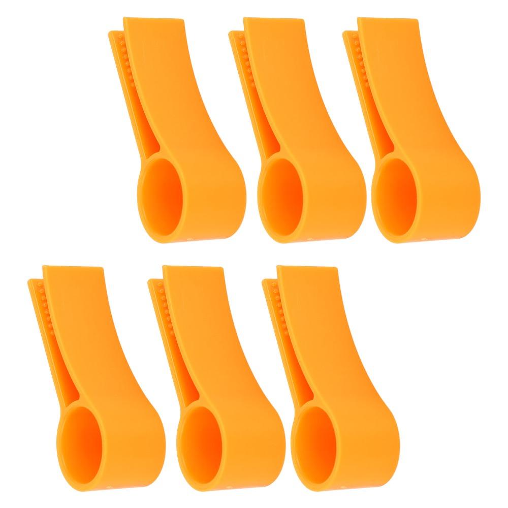 6Pcs Yellow Network Cable Straightener Ethernet Wire Loosener Telephone wire finishing arrangement