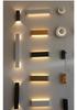Outdoor Waterproof LED Up/Down Wall Light - Modern Minimalist for Courtyard, Hallway, Stairs, or Pillar