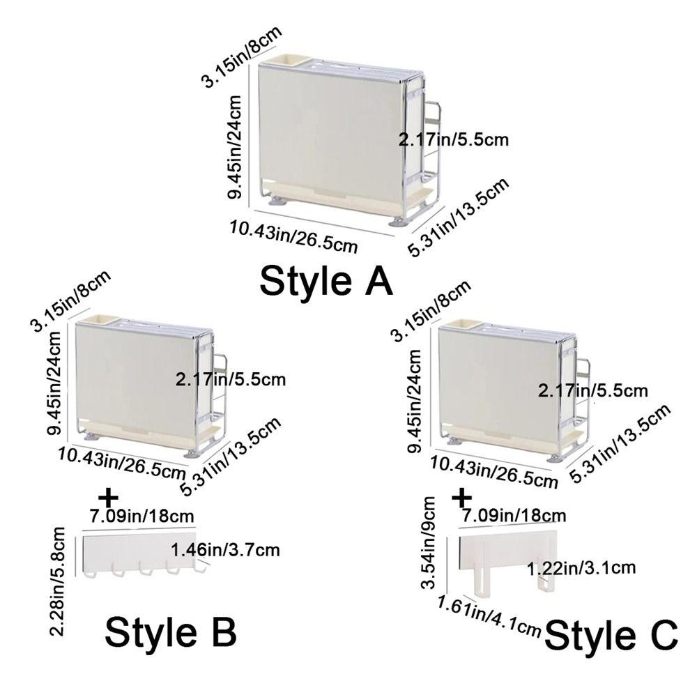 Rust-proof Chopstick Bucket Large Capacity Cooking Utensil Holder Kitchen Cutter Rack Kitchen