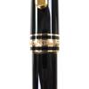Great MONTBLANC fountain pen Meisterstück Classic white star black 14K mens Used
