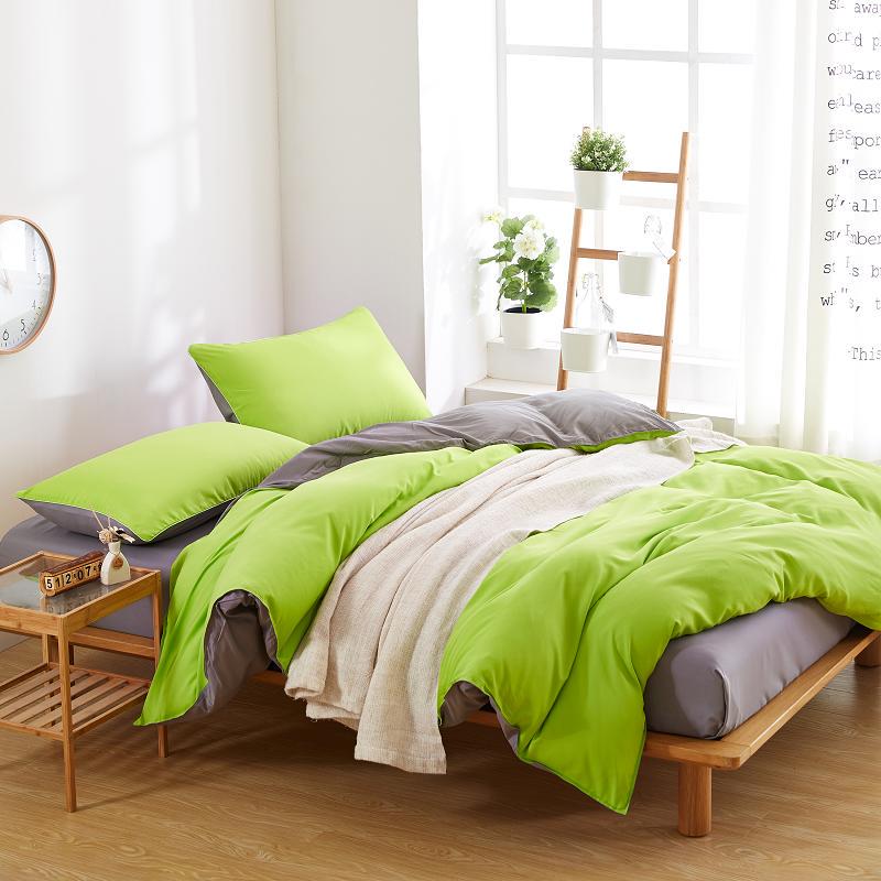 Комплект постельного белья для взрослых, стильный пододеяльник, комплект постельного белья из микрофибры, плоское постельное белье
