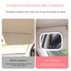 Mini Car Interior Makeup Mirrors Sun Visor Plate Led Mirror For Girls Women Rechargeable Fill Light Universal Vanity Mirror