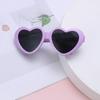 Милые аксессуары для одежды Pet Look Love Shaped Солнцезащитные очки Игрушки Очки Кукольные очки