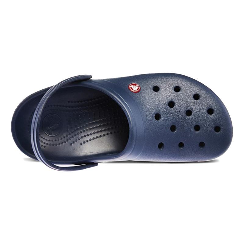 Crocs Crocband Clog Спортивные туфли с отверстиями Пляжные сандалии Унисекс Темно-синий