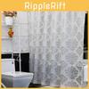 Shower Waterproof European Curtain Mold Resistant Home Use Bathroom Privacy