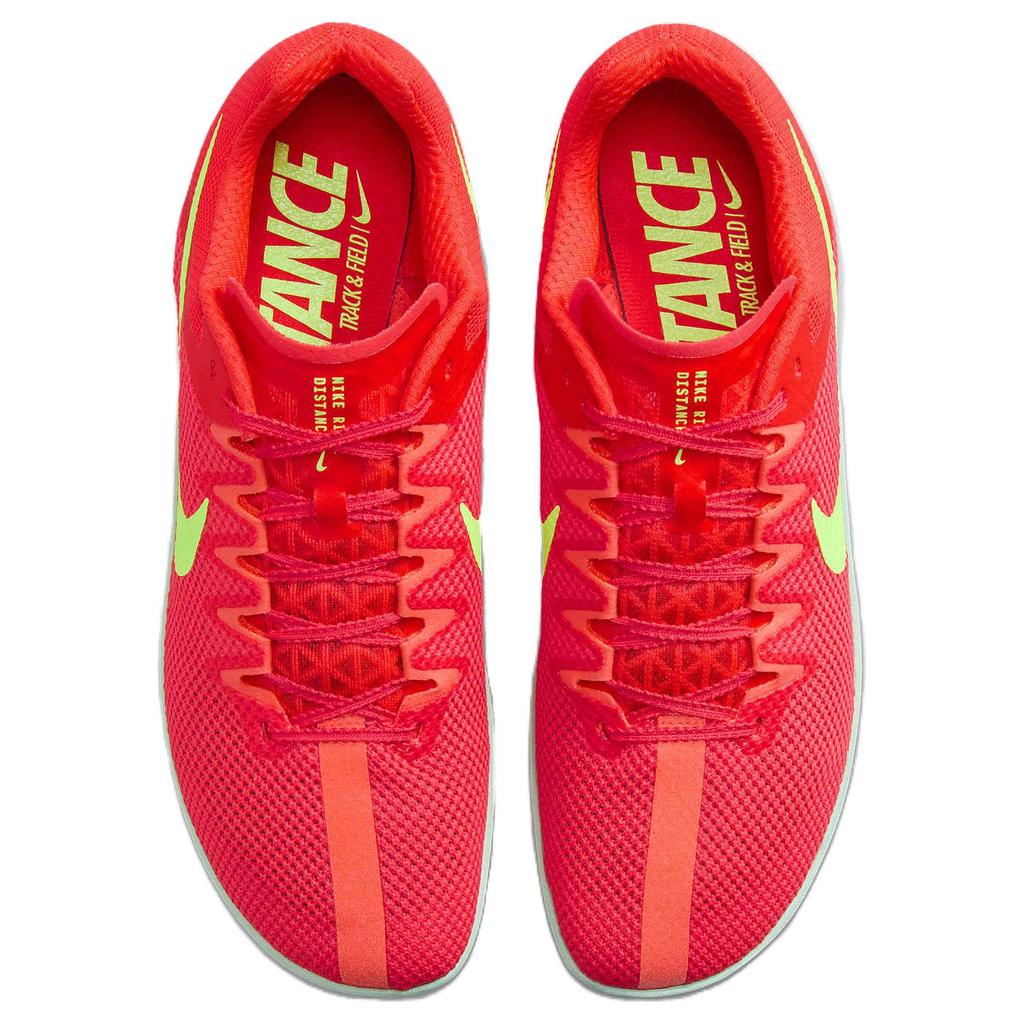 Nike Кроссовки Zoom Rival Distance Ярко-малиновый Едва заметный вольт Лаймовый взрыв Выбеленный коралл повседневные FZ9653-600