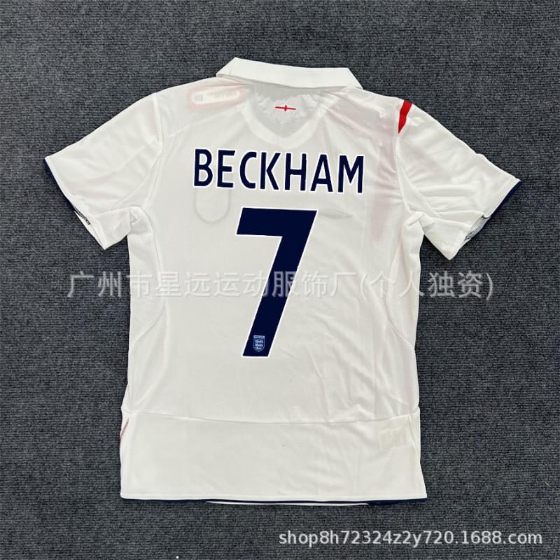 Retro Soccer Jersey T-Shirt 2006 Brazil England Argentina World Cup Fan Wear Men Women Unisex