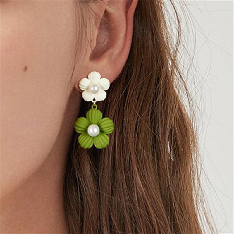 Новые геометрические серьги-подвески для женщин, модные корейские украшения, серьги для повседневной носки для девушек