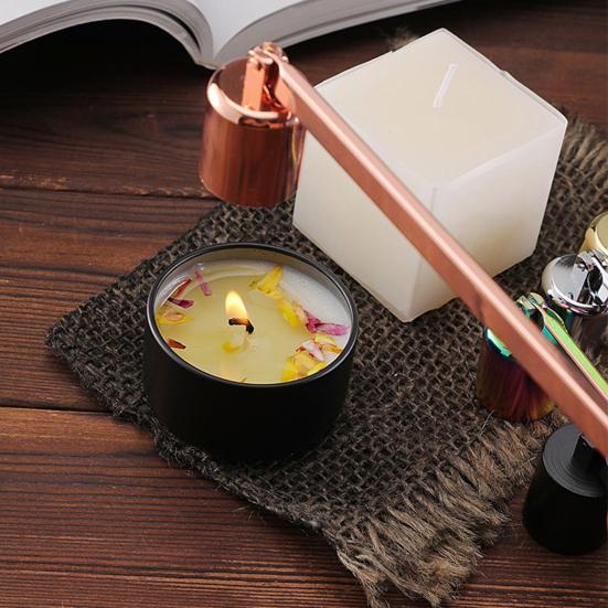 Огнетушитель для свечей, устойчивая к ржавчине крышка фитиля из нержавеющей стали, гашение пламени свечи, простой инструмент для ароматерапии для дома, свадеб, вечеринок, свеча