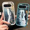 Fashion Seaside Pattern Matte Phone Case For Google Pixel 9 Pro XL 8 Pro 8A Lens Protection Soft TPU Shockproof Bumper Cover
