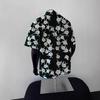 Summer Trend Printed Shirt Versatile Outer Wear Half-Sleeve Hawaiian Lazy Men'S Short Sleeve Shirt