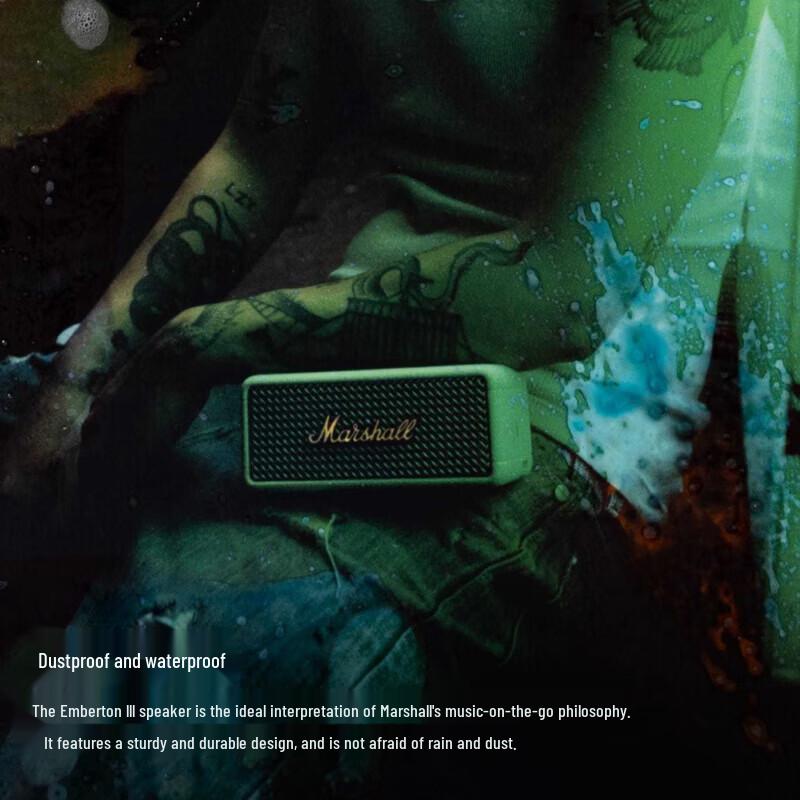 Marshall Emberton III Portable Bluetooth Speaker