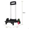 Рюкзак-тележка, подъемный механизм, складная ручная тележка, 6 колес, багажная тележка с колесами