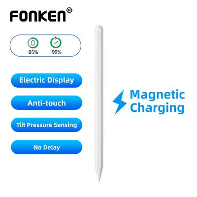 FONKEN Стилус с магнитной беспроводной зарядкой и наклоном ладони для Apple Pencil 2nd 1st iPad Pencil