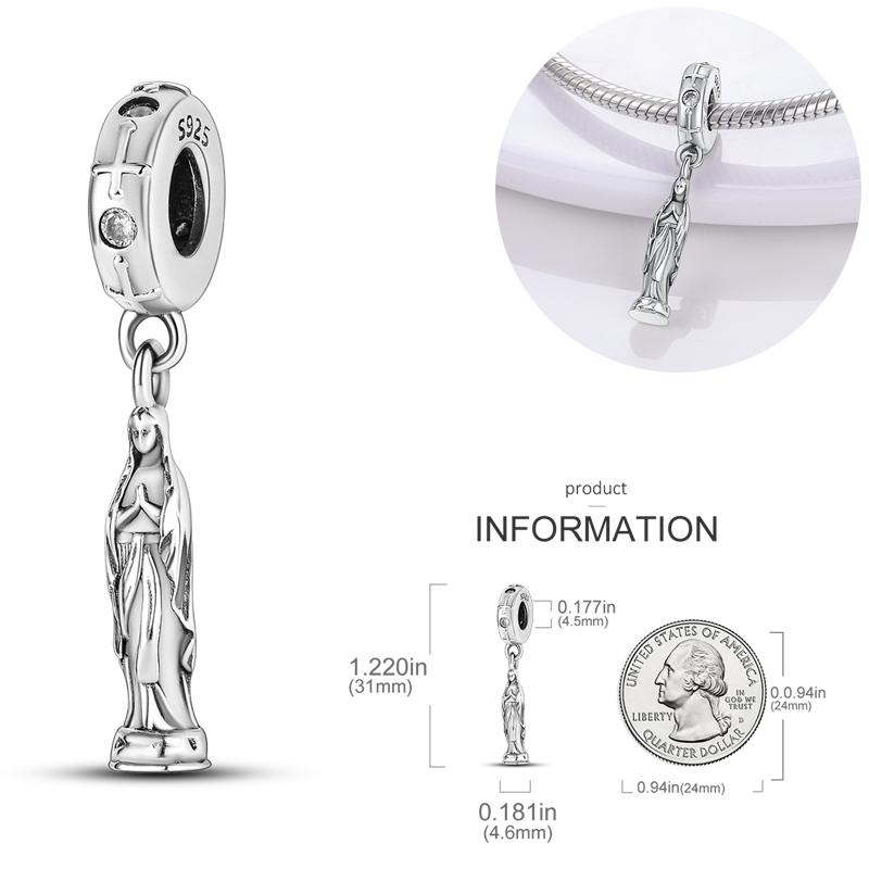 Fashion Trend 925 Silver Travel Airplane Dangle Charms Fit Original  Charm Bracelet DIY Sunflower Butterfly Bead