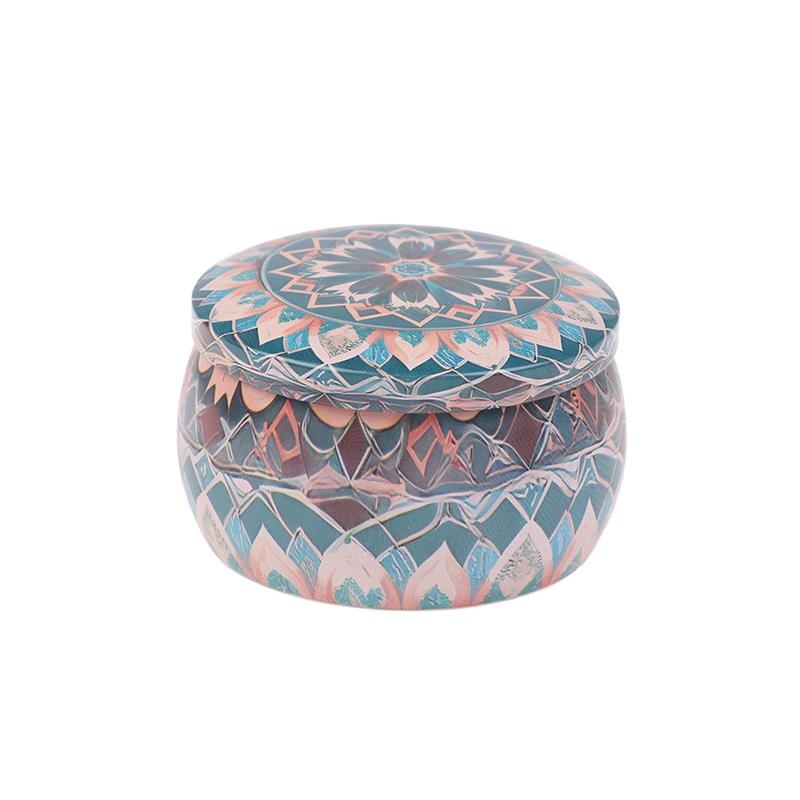 Винтажная жестяная банка для свечей, конфет, печенья, коробка для хранения сухих специй, подходящая для самостоятельного изготовления свечей, косметической мази, Рождество