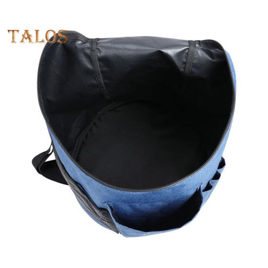 Большая сумка для хранения пряжи. Отверстие на молнии. Сохраняет аккуратность. Прочные швы. Отличные аксессуары для вязания. Чехол с карманами. Хозяйственные товары.