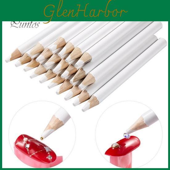 Dotting Reusable Pen Rhinestone 30pcs Lightweight Wax Pencil Nail Picker Tool Nail Art Diy Pen Manicure Supplies