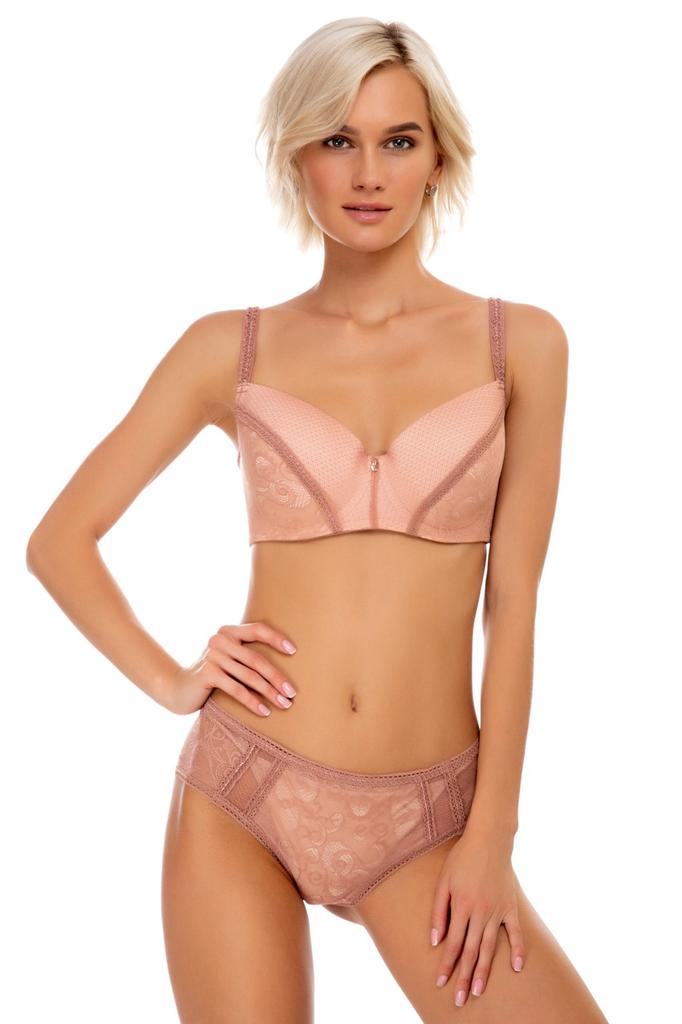 Lingerie Set: Bra with a Compacted Cup and Shorts Dimanche Lingerie (55306)
