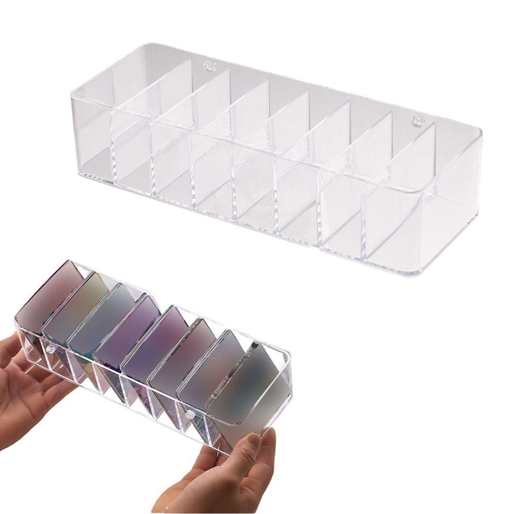 Прочные футляры для колод торговых карт, разделители, органайзер для фотокарточек, держатель для визиток, мелочи