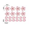 Cute Style Sakura Stickers Pink Bike Frame Stickers New Cherry Blossom Stickers  Mountain Bike