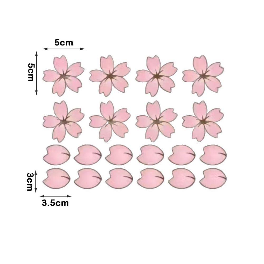 Cute Style Sakura Stickers Pink Bike Frame Stickers New Cherry Blossom Stickers Mountain Bike