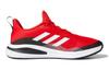 adidas FortaRun J Lace Беговые J Устойчивые к истиранию Низкие Спортивные Повседневные Кроссовки Красно-Черные Детские GY2745