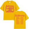 Ed Sheeran Loop Tour Australia New Zealand 2026 Tour Merch Tshirts Unisex Unisex Fashion Hip Hop Cozy Oversized T Shirts Fans Gifts