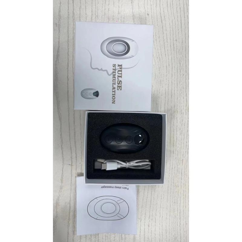 Устройство для помощи во сне, микротоковый USB перезаряжаемый ручной инструмент для лечения бессонницы, держащий массажер для рук для снятия стресса от бессонницы