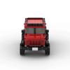 MOC Jeep Wrangler Off-Road Vehicle for Lego-Compatible DIY Building Blocks Model