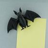 4/6PCS Bat Spider Bat Refrigerator Sticker Black Spider Magnetic Decals  Haunted House