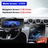 For Mercedes Benz C-Class 350 E L V (W206) -2025 Car GPS Navigation Center Touch Dashboard Tempered Glass Screen Protector