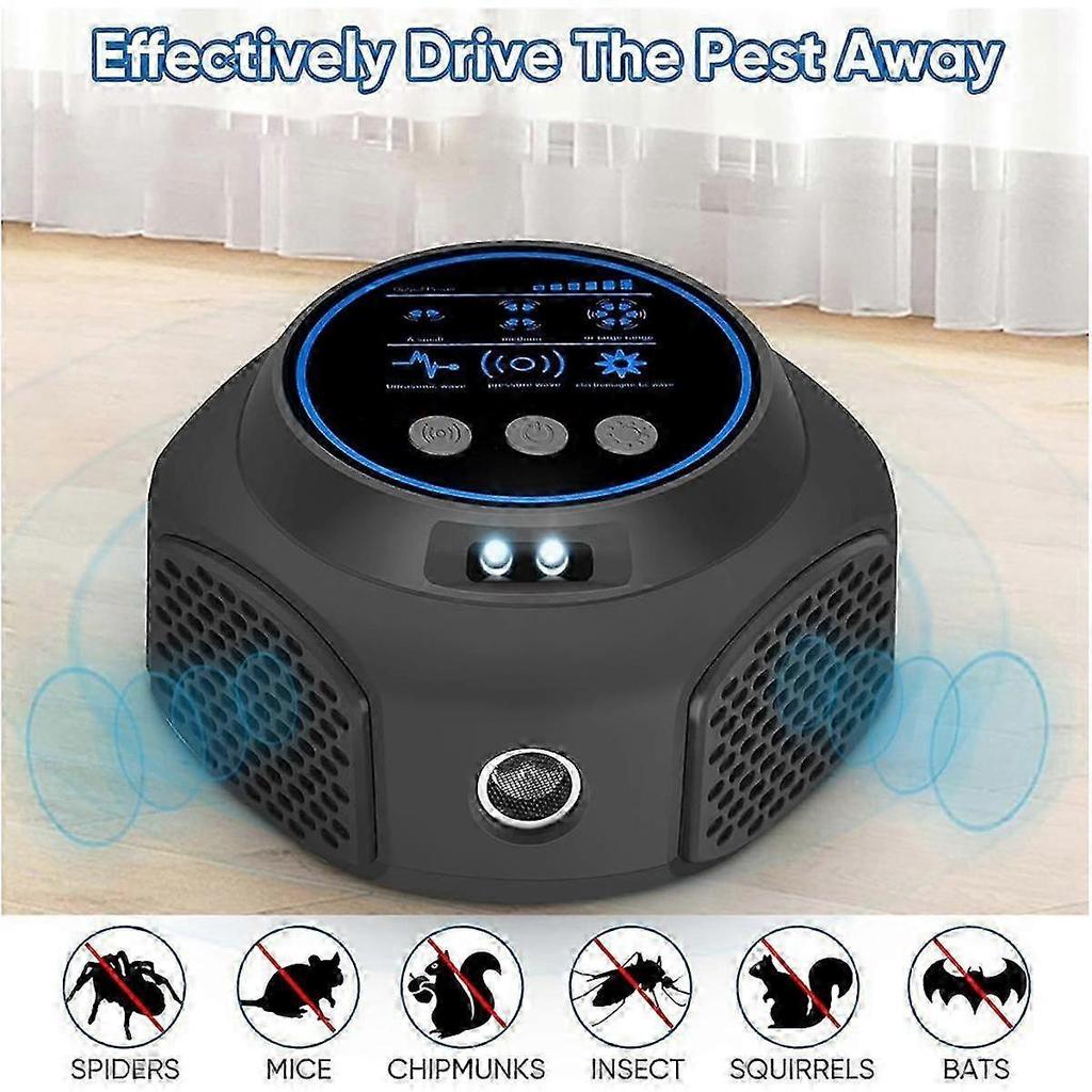 USB Rodent Repeller: Repels Mice in House, Attic, Basement, Garage, Barn, RV - For Indoors