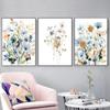 Watercolor Mix Botanical Flowers Leaves Canvas Posters Prints Nordic Painting Wall Art Picture for Living Room Home Decoration