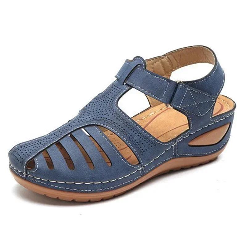 Fashion New Women's Sandals Premium Orthopedic Bunion Corrector Flats Casual Soft Sole Beach Wedge Vulcanized Shoes Zapatillas De Mujer